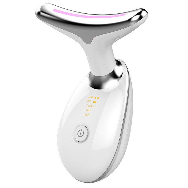 EMS Neck Lifting Massager - Thermal Tightening and Microcurrent Wrinkle Remover