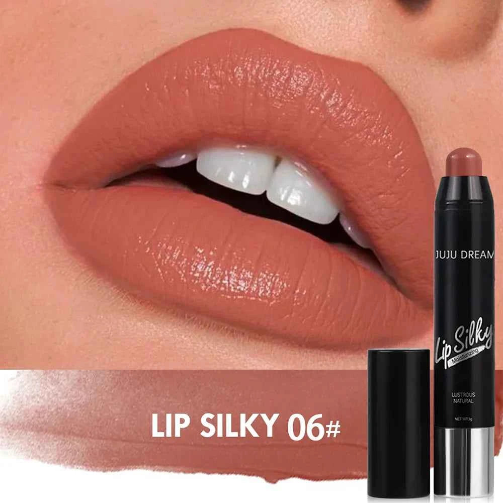 Matte Waterproof Lipstick Pen - Long-Lasting, Easy Application, Multi-Look, Unisex Makeup