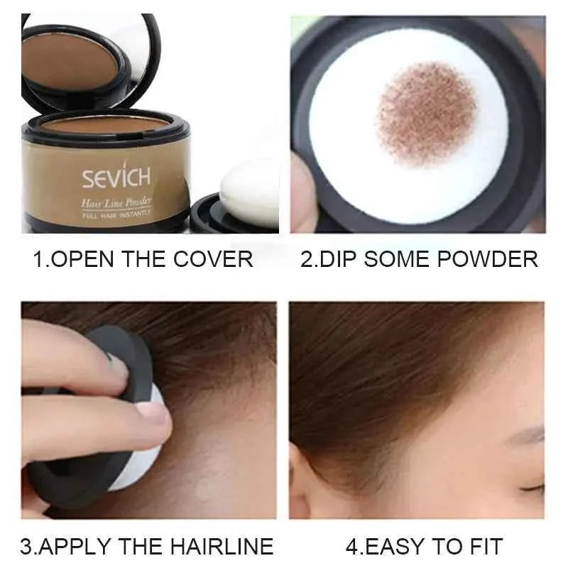 Hairline Concealer Powder for Hair Loss Cover and Shadow Makeup