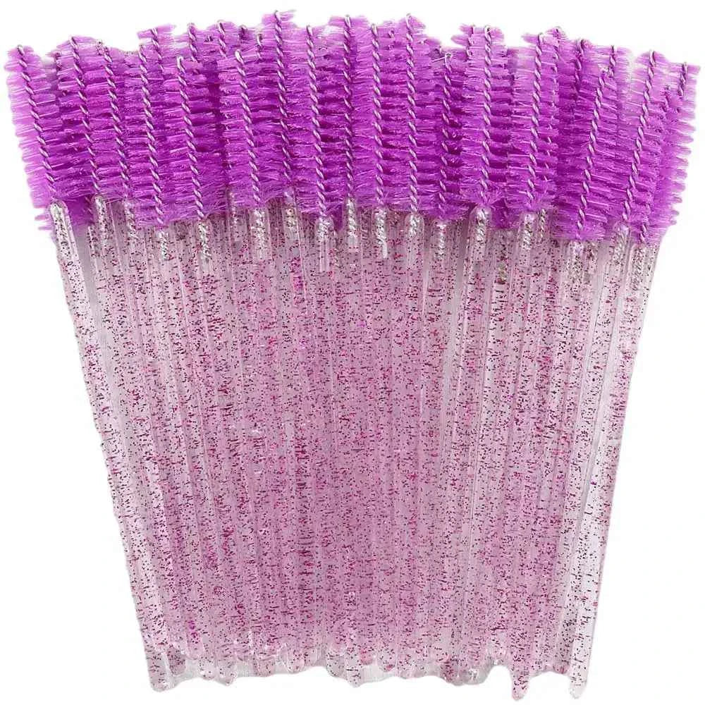 Disposable Eyelashes Brush Comb - 50Pcs