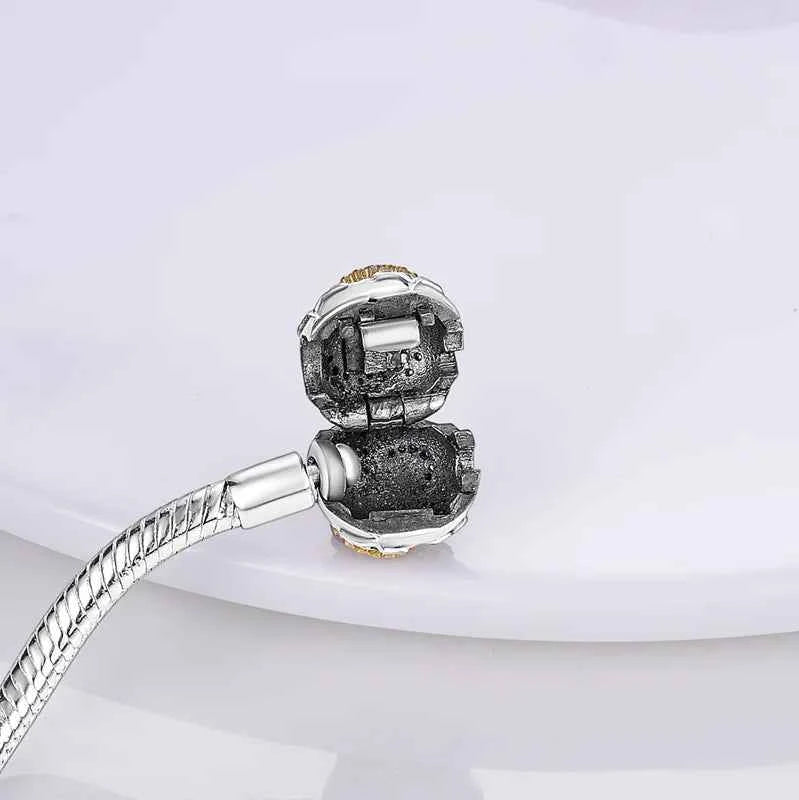 Silver 925 Moon Star Bracelet with Green Zircon - Adjustable 17-20CM Four Leaf Clover Charm Jewelry Gift