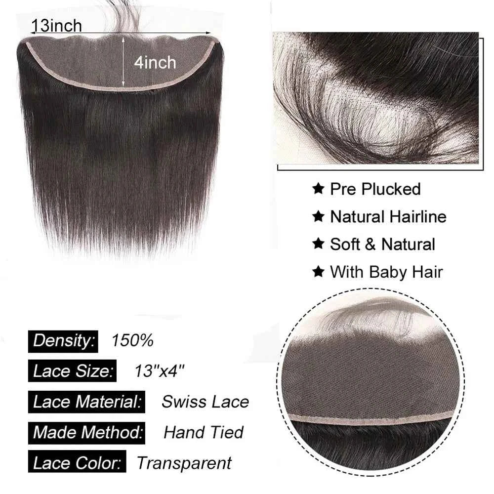 Human Hair Extensions Lace Closure for Seamless Style Transformation