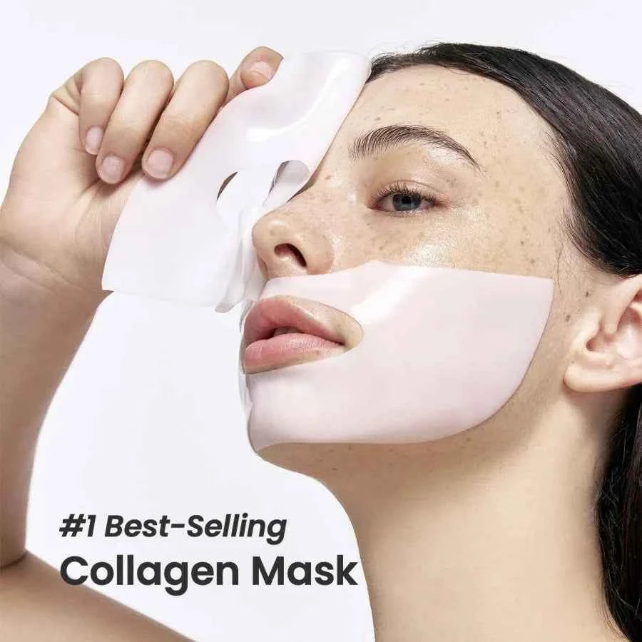 Bio Collagen Face Mask for Deep Hydration, Pore Shrinking, and Skin Brightening