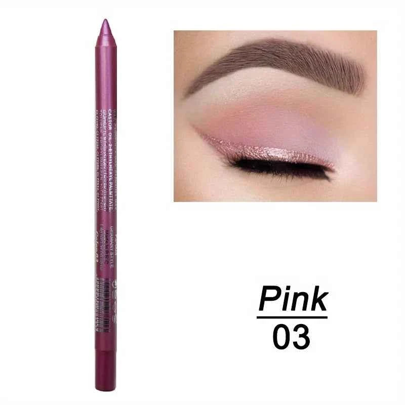 Waterproof Eyeliner Pencil in Black and Multicolor Options for Effortless Eye Makeup