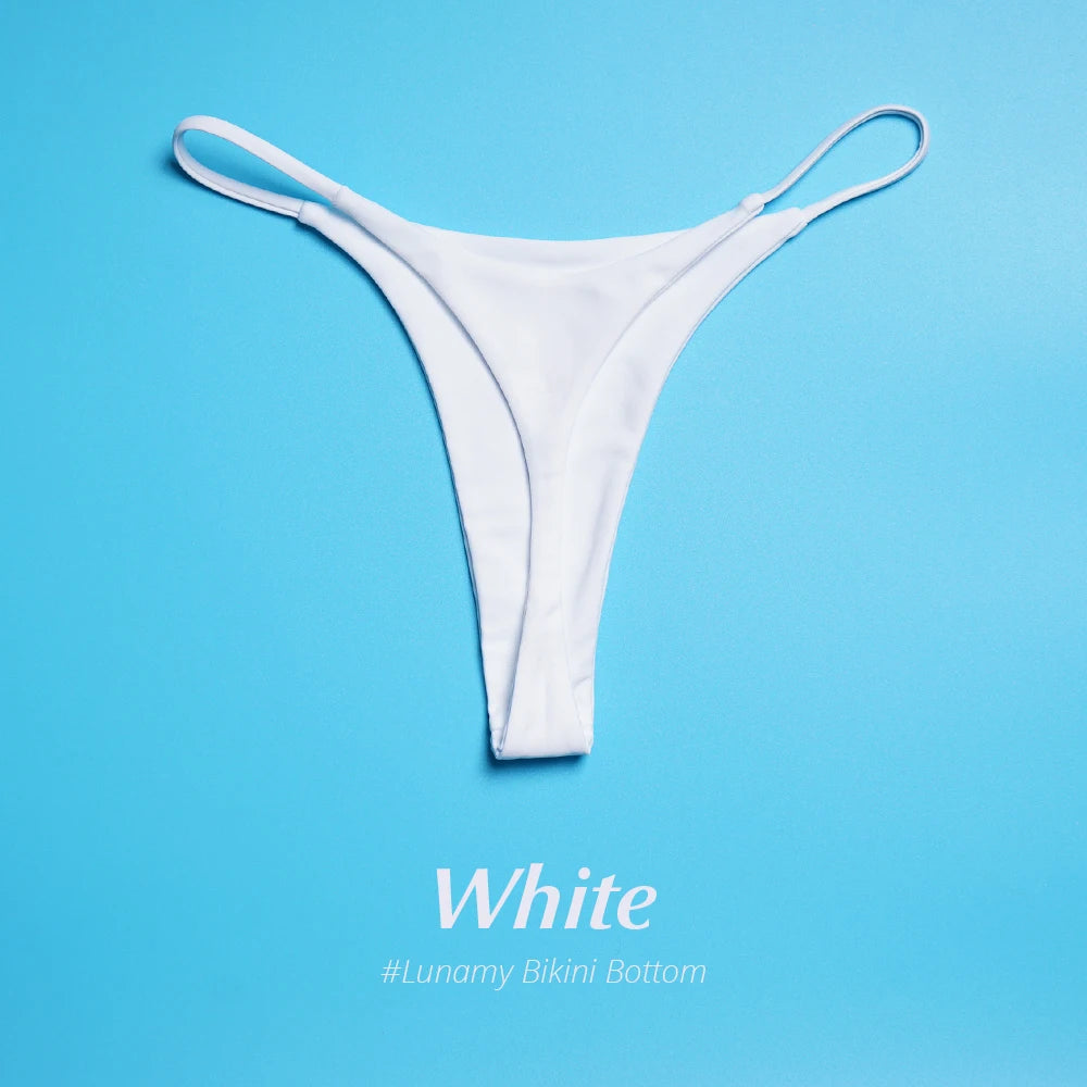 Lunamy Sexy Bikini Sets G-string Swimwear for Women - T-back Thong Beachwear and Fitness Underpants