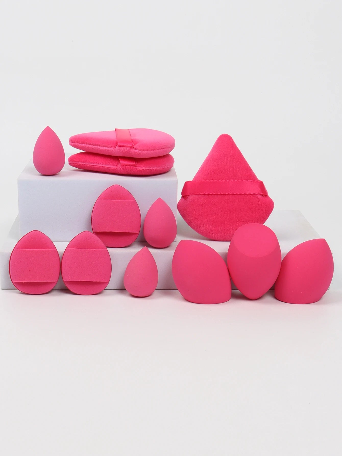 12-Piece All-Purpose Makeup Sponge Set for Flawless Application
