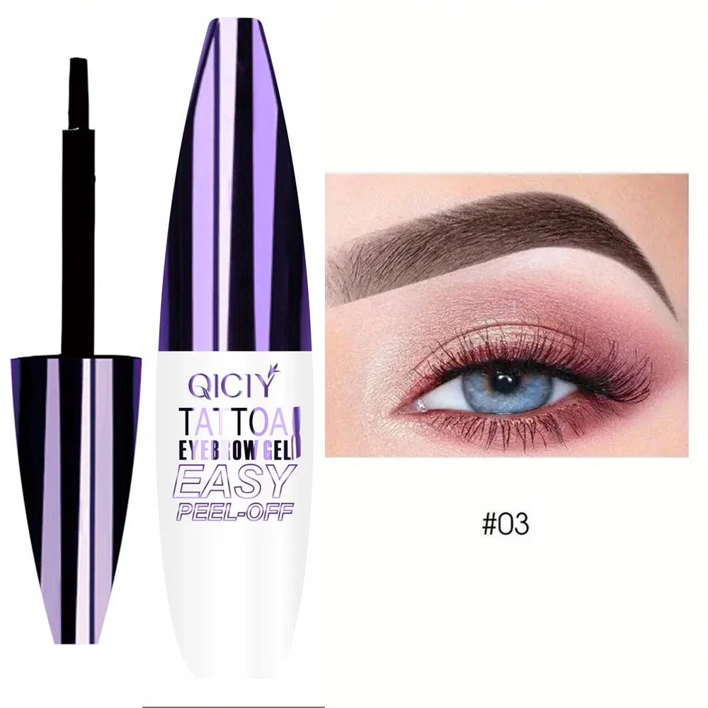 Lasting Eyebrow Gel - Long-Lasting Eyebrow Gel with Smudge-Proof and Sweat-Resistant Formula for Perfect Brows - Allurra Store