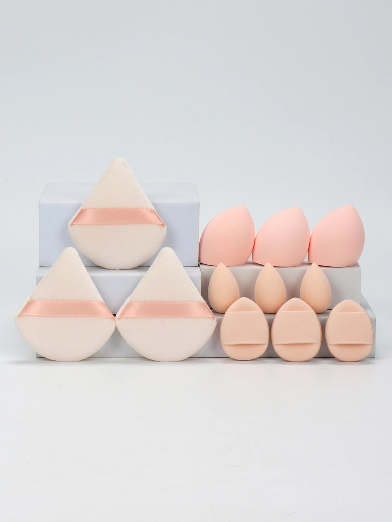 12-Piece All-Purpose Makeup Sponge Set for Flawless Application
