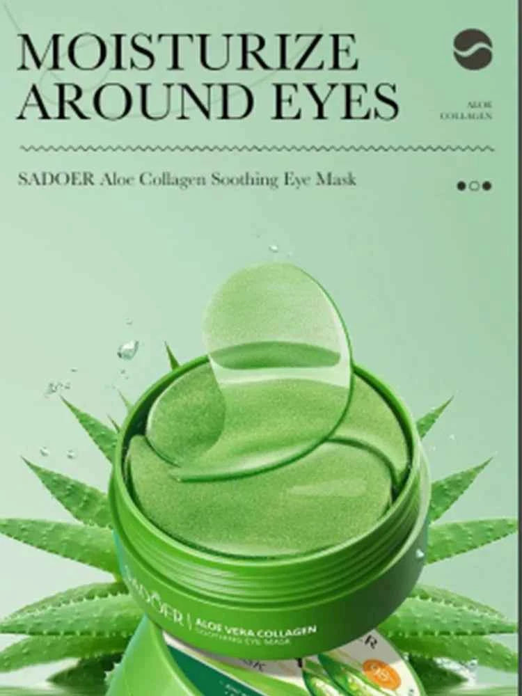 Aloe Vera Eye Mask for Soothing and Refreshing Tired Eyes