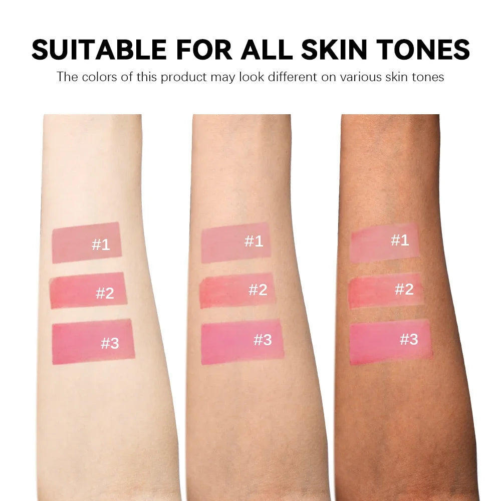 Peel Off Rose Pink Lip Gloss - Matte Contour Tattoo Lip Stain Waterproof & Transfer Resistant Natural Tint - Allurra Store