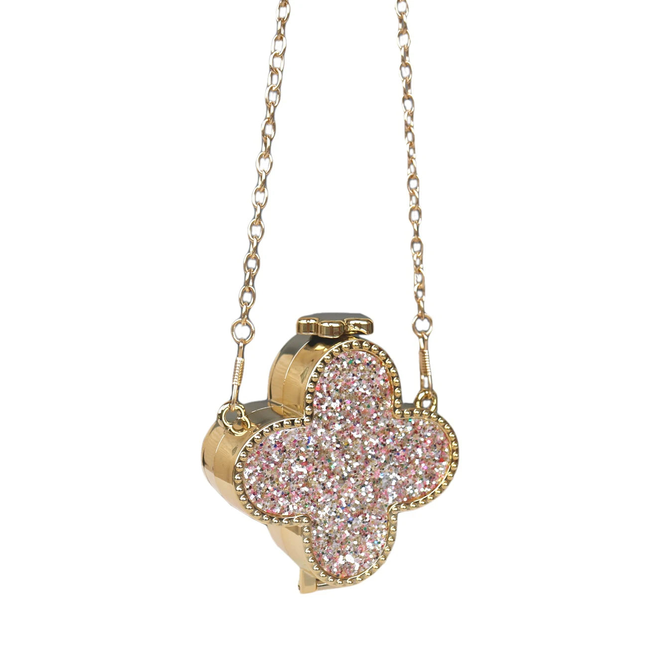 Luxury Evening Clutch Bag - Mini Small Purse, Acrylic Shiny Designer Handbag for Party and Wedding