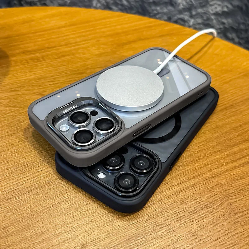 Luxury Magnetic Shockproof Phone Case for iPhone 15 14 13 12 11 16 17 Pro Max Plus 16E