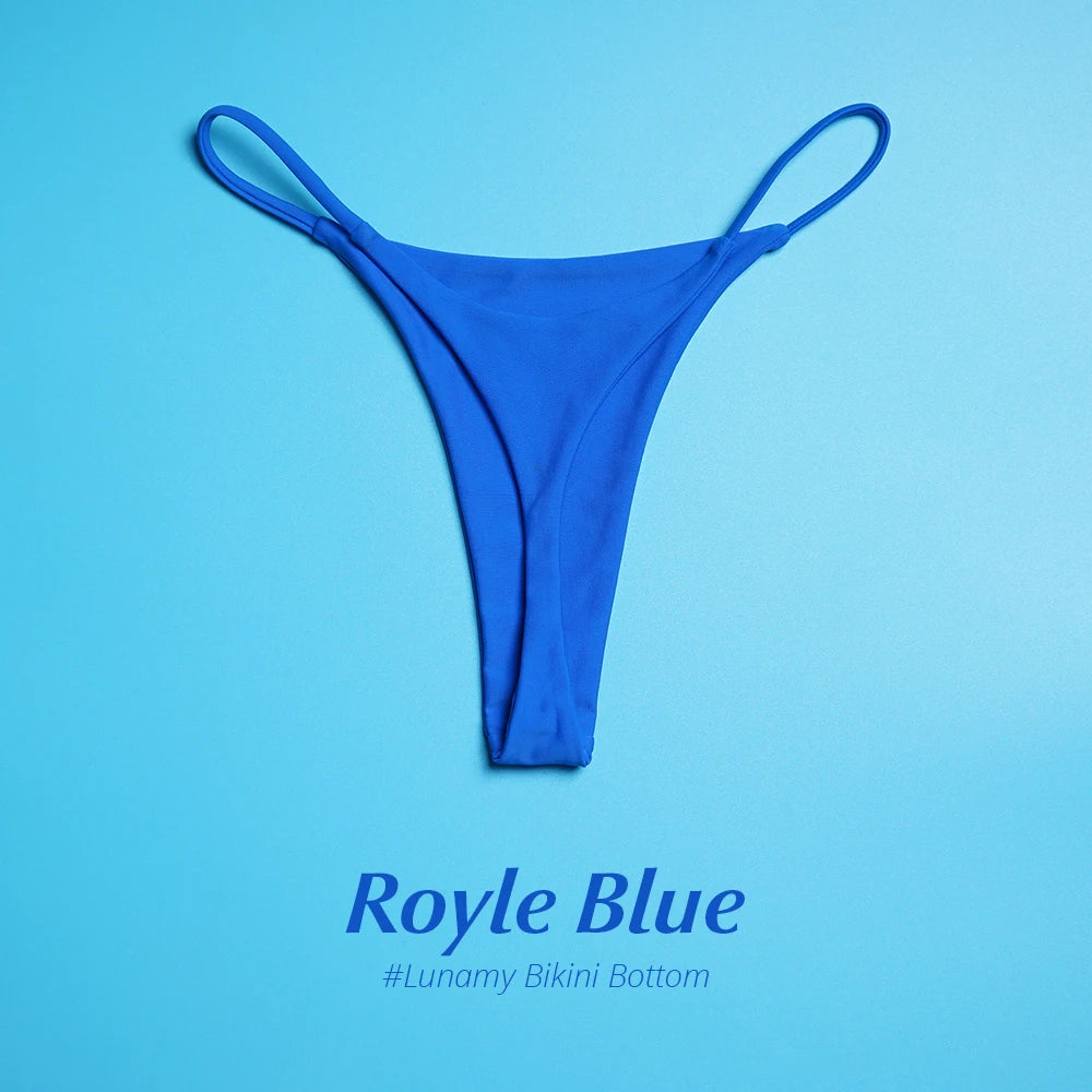 Lunamy Sexy Bikini Sets G-string Swimwear for Women - T-back Thong Beachwear and Fitness Underpants