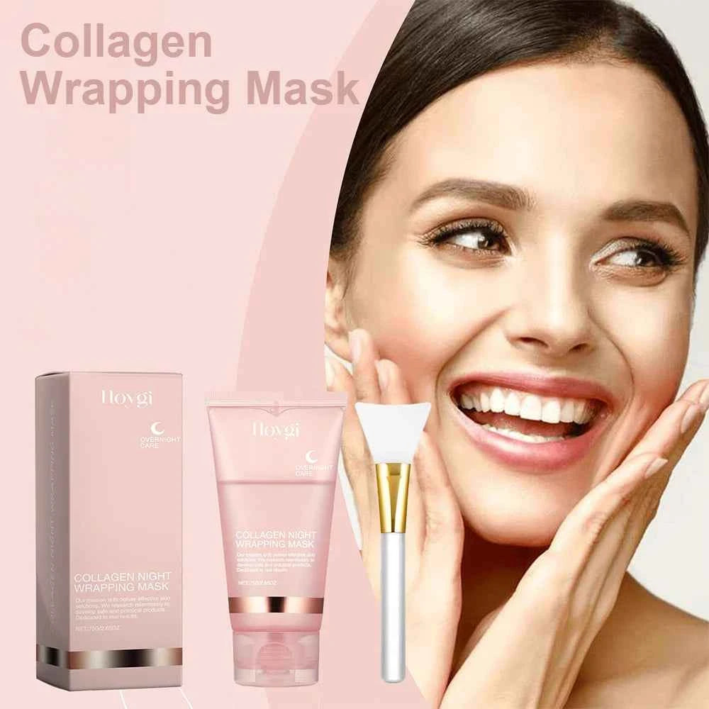 75g Collagen Peel Off Mask for Facial Moisturizing, Brightening, Hydrating, and Firming Skin Rejuvenation Care