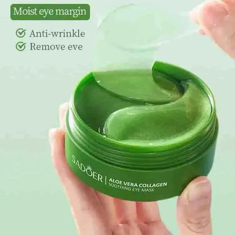 Aloe Vera Eye Mask for Soothing and Refreshing Tired Eyes