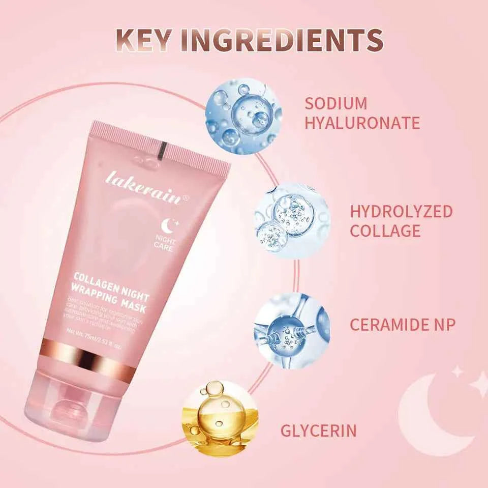 Night Collagen Mask for Youthful, Hydrated Skin