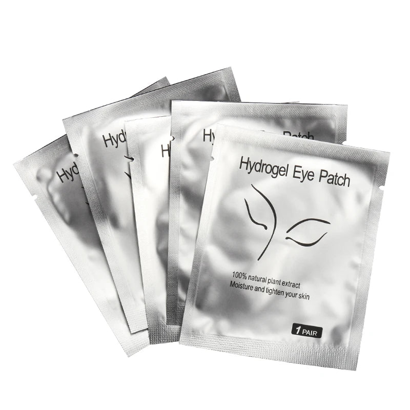 20 Pairs Eyelash Under Eye Patches for Isolation and Hydrogel Eye Pad Stickers in Makeup Tools