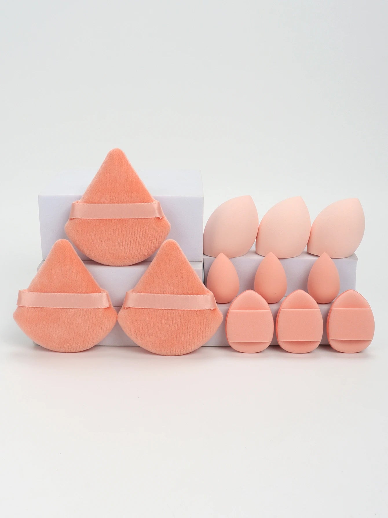 12-Piece All-Purpose Makeup Sponge Set for Flawless Application