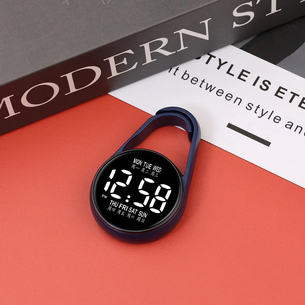 LED Night Light Watch - Digital Electronic Pocket Watch - Allurra Store