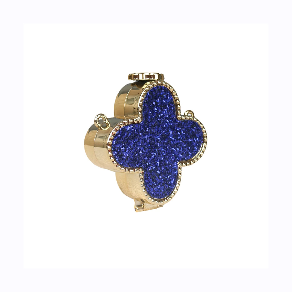 Luxury Evening Clutch Bag - Mini Small Purse, Acrylic Shiny Designer Handbag for Party and Wedding