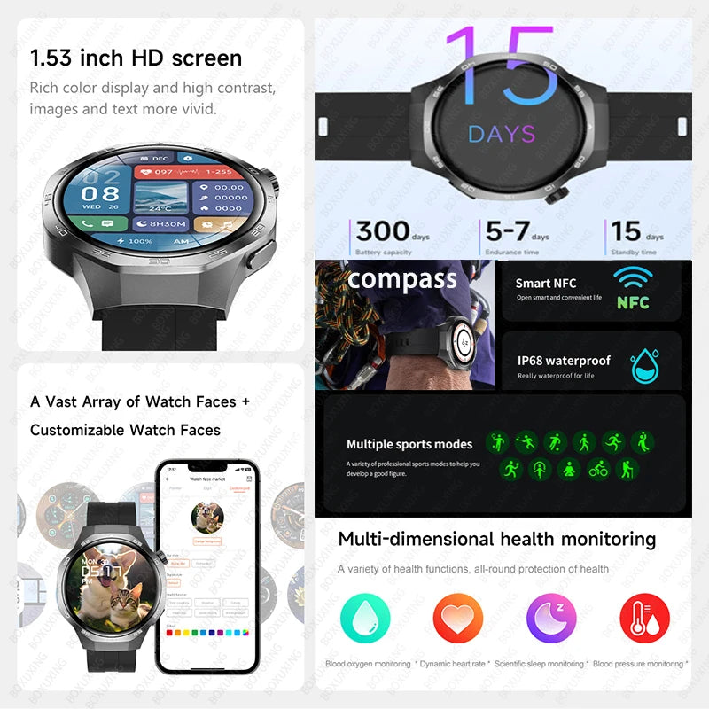 2025 Smart Watch 5 MAX - The Ultimate Smartwatch Experience - Allurra Store