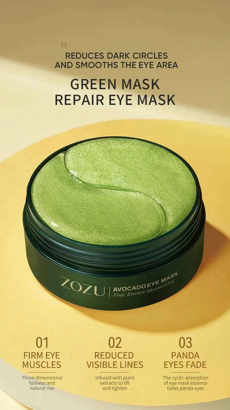 Avocado Eye Mask for Hydrated and Refreshing Under-Eye Care
