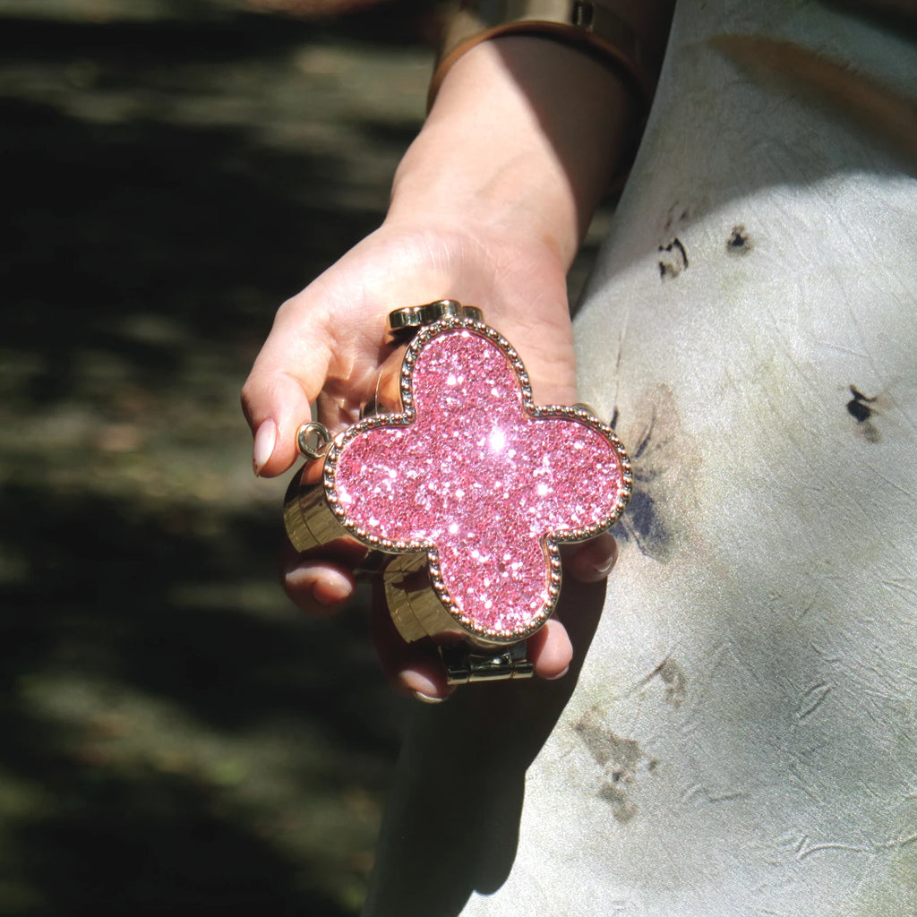 Luxury Evening Clutch Bag - Mini Small Purse, Acrylic Shiny Designer Handbag for Party and Wedding