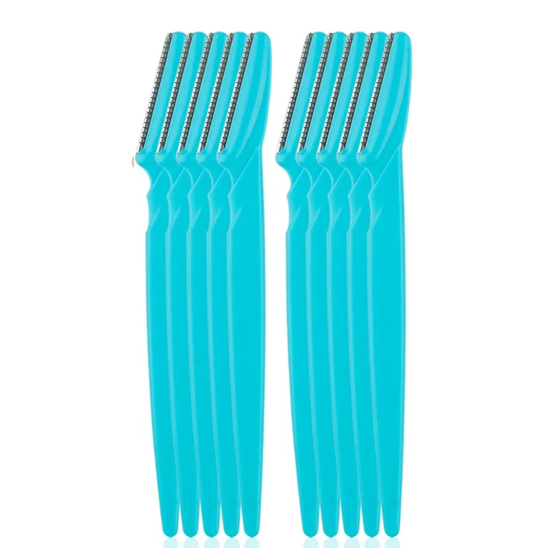 5/10/15Pcs Eyebrow Trimmer Makeup Tools for Safe Hair Removal and Eyebrow Shaping