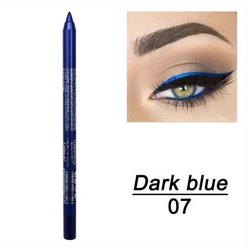 Waterproof Eyeliner Pencil in Black and Multicolor Options for Effortless Eye Makeup