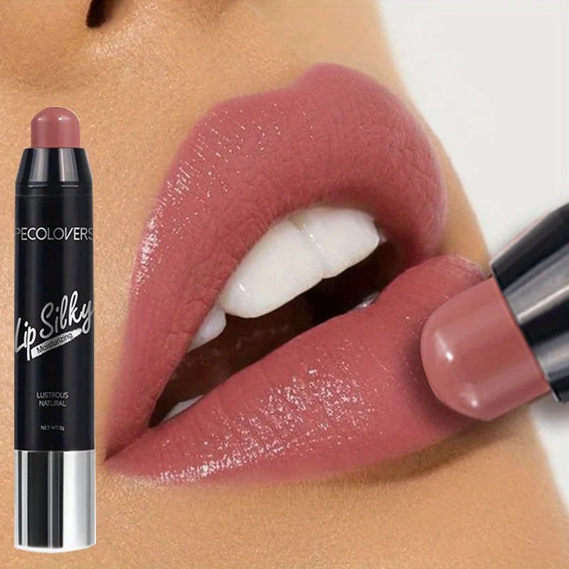 Matte Lipstick Pencil Waterproof Long Lasting Non-Stick Cup Lip Stain Tint Nude Lipstick Pen Makeup Maquillage