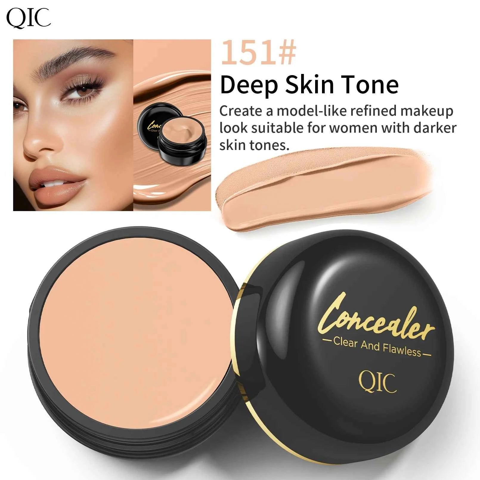 Waterproof Tattoo Concealer - Full Coverage Foundation for all Skin Tone and Type