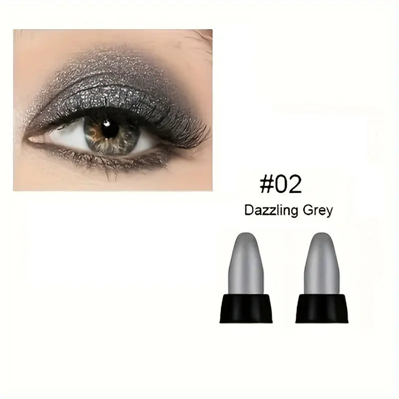 16 Colors Pearlescent Eyeliner - Waterproof, Long-Lasting, Non-Smudge Glitter Eye Makeup