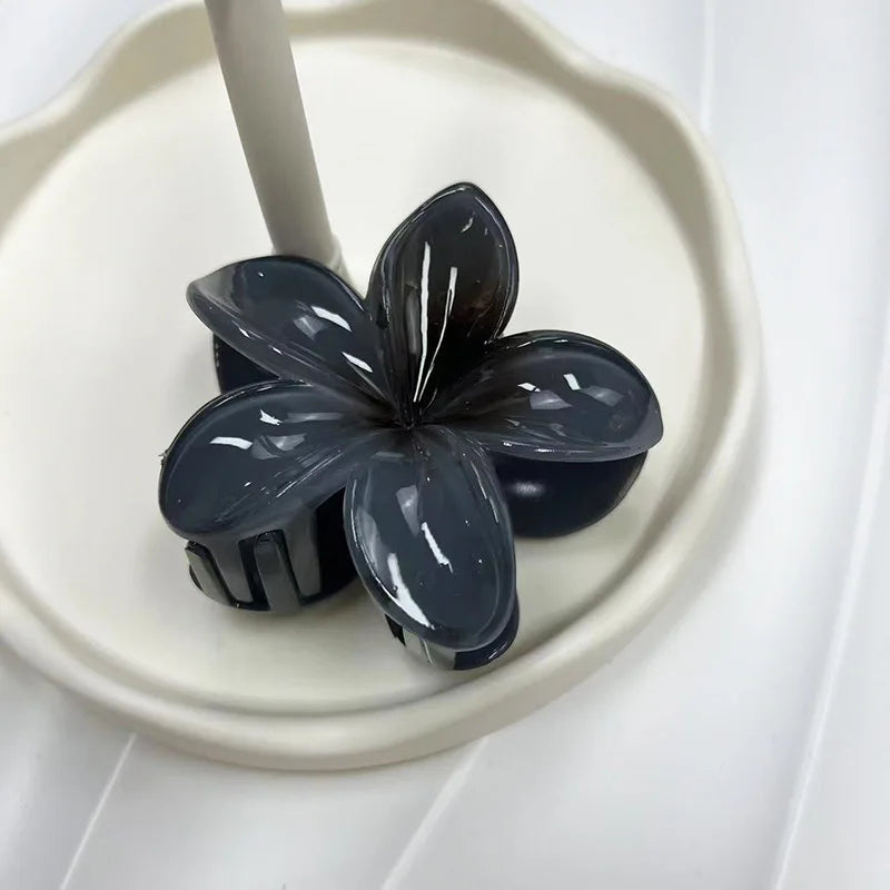 Large Flower Hair Claw Clips for Women - Fashion Hair Clamps, Sweet Matte Hairpins & Headwear Accessories