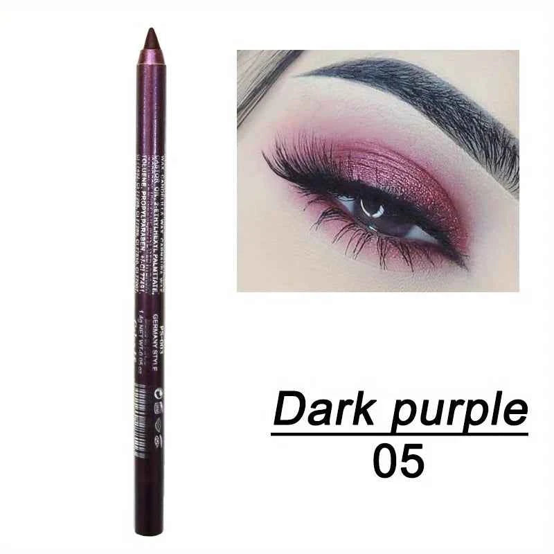 Waterproof Eyeliner Pencil in Black and Multicolor Options for Effortless Eye Makeup
