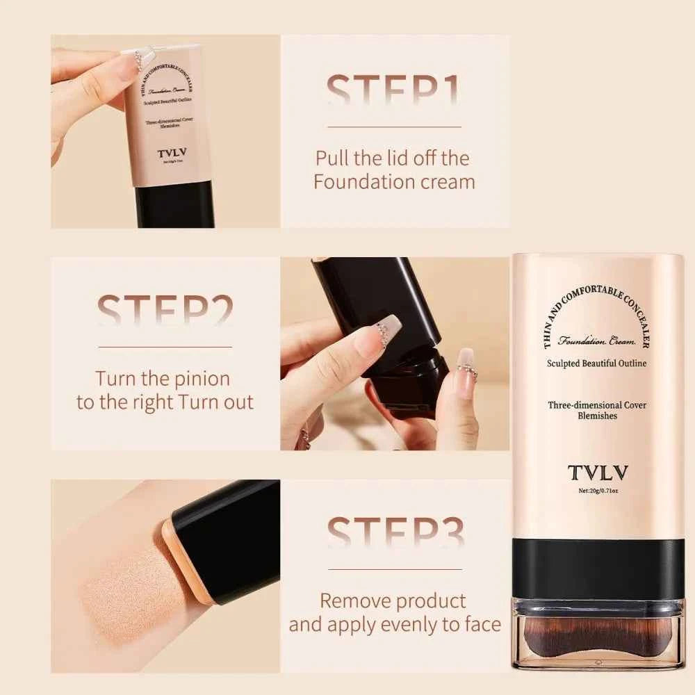 Lightweight Foundation Stick for Long-Lasting Coverage