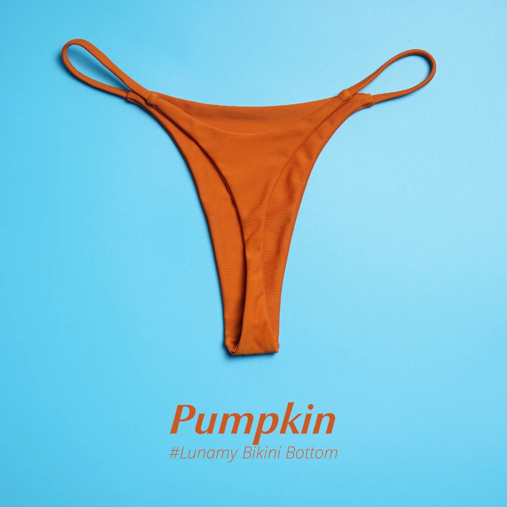 Lunamy Sexy Bikini Sets G-string Swimwear for Women - T-back Thong Beachwear and Fitness Underpants