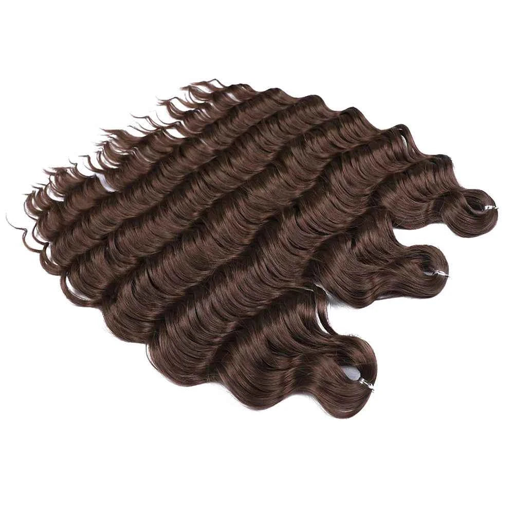 Synthetic Loose Deep Wave Braiding Hair 24 Inch