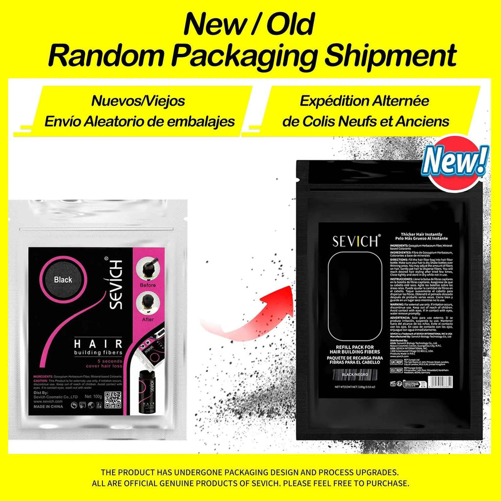 Hair Building Fiber 100g for Effective Hair Loss Concealment and Instant Volume