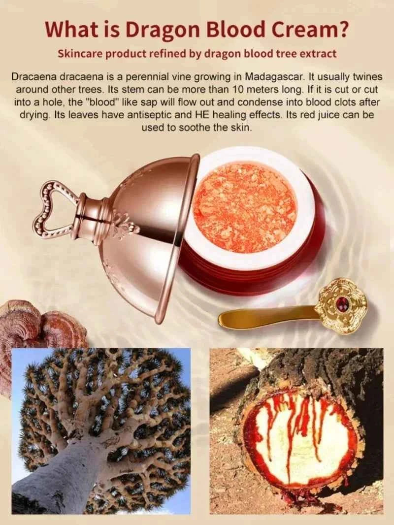 Dragon's Blood Retinol Face Cream with Korean Placenta Essence for Brightening and Firming