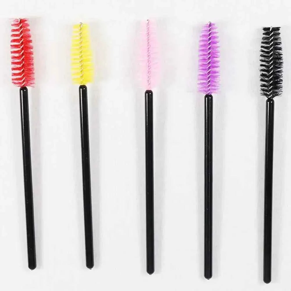 Disposable Eyelashes Brush Comb - 50Pcs