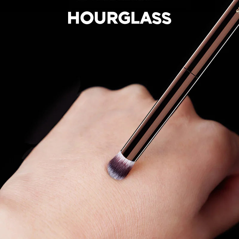 Hourglass Makeup Brushes for Powder, Foundation, Concealer, Blusher, Bronzer, Eye Shadow, Eyebrow, Eyeliner, and Sculpting