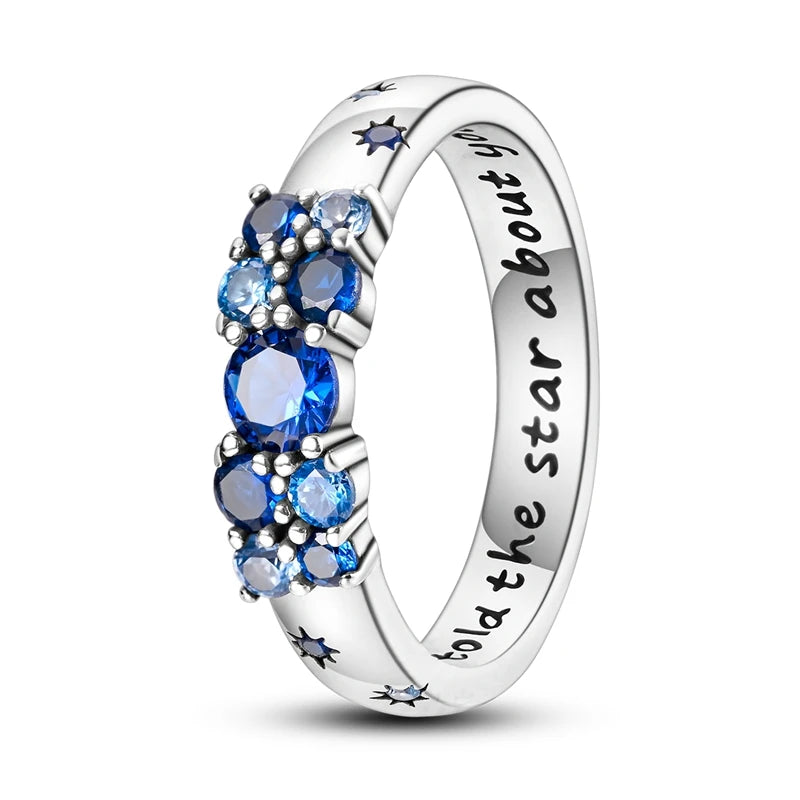 Silver-Plated Daisy Ring - Luxury Stackable Fine Jewelry for Any Occasion