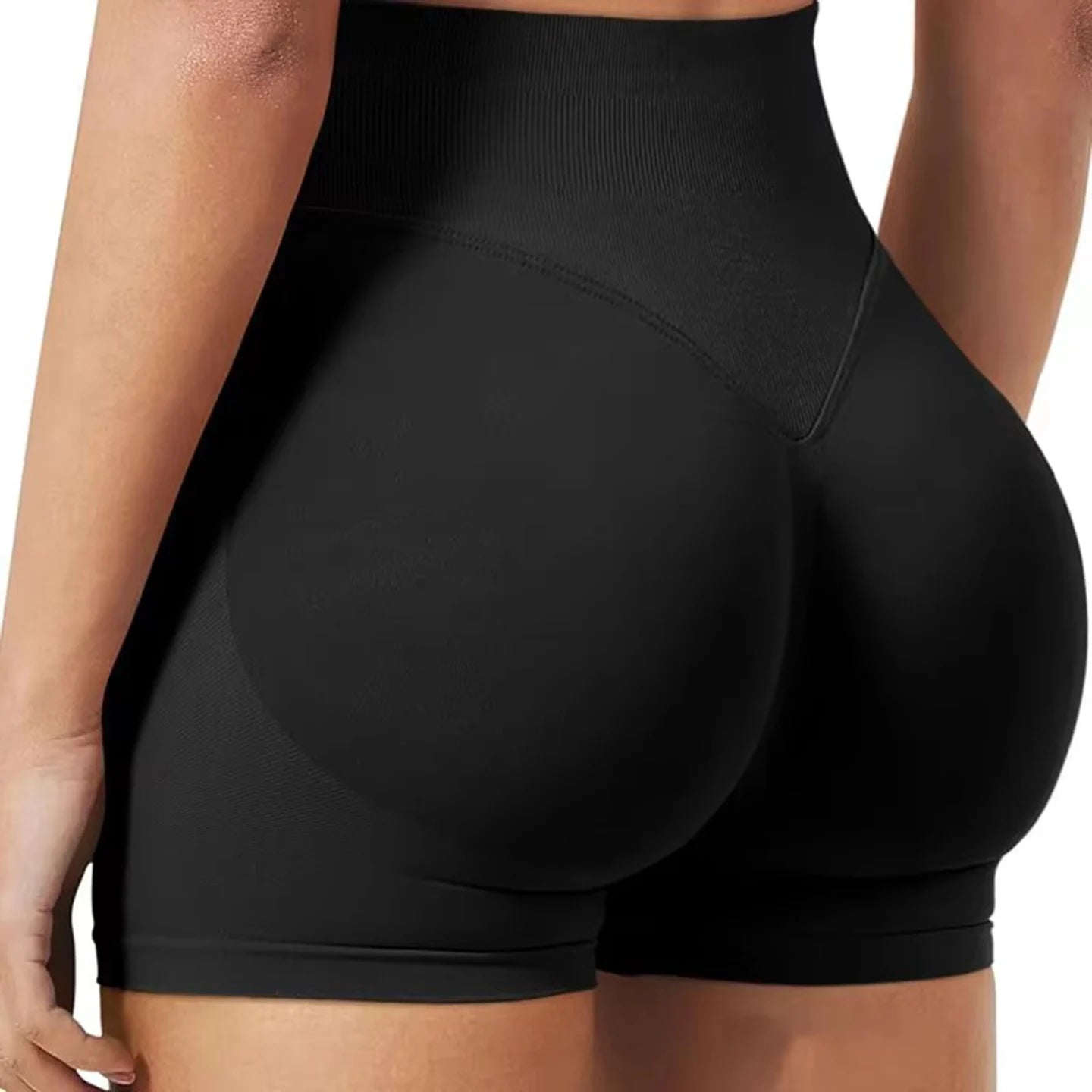 Women's Seamless Summer Shorts - Low Waist Gym, Yoga, Running, and High Stretch Cycling Training Shorts - Allurra Store