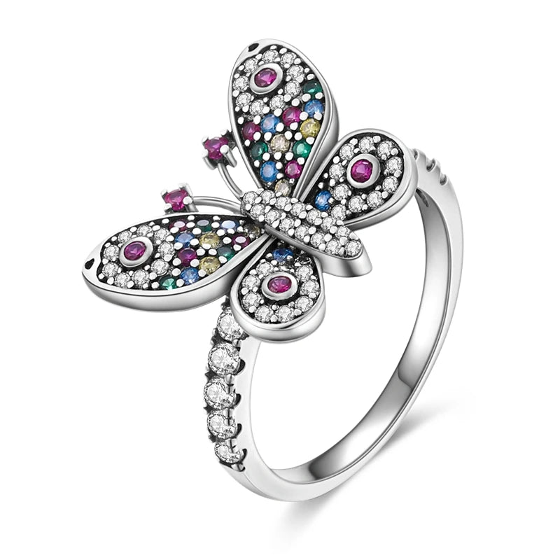 Silver-Plated Daisy Ring - Luxury Stackable Fine Jewelry for Any Occasion