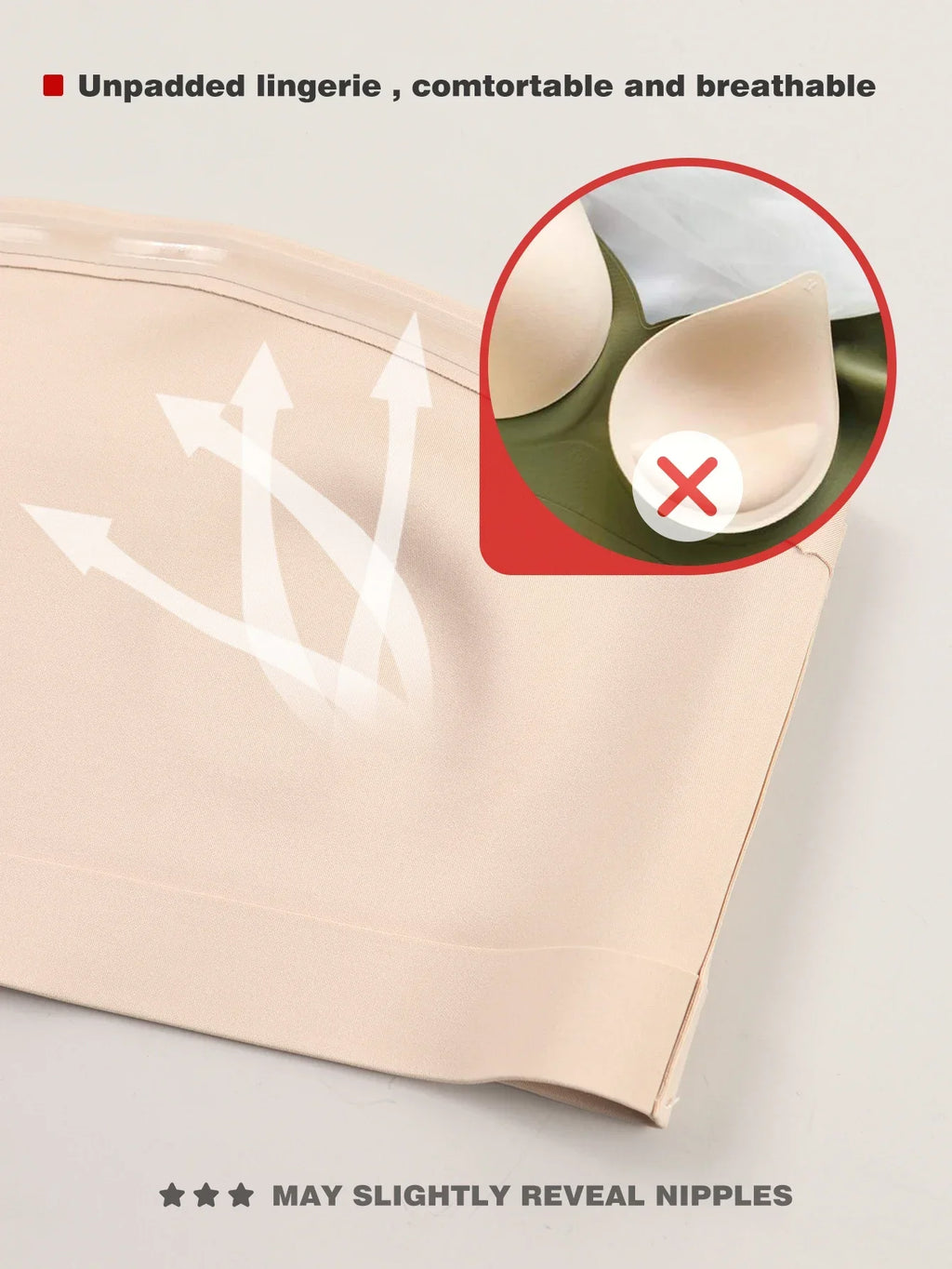 Women's Strapless Seamless Bra with Front Buttons - Comfortable Smooth Underwear - Allurra Store