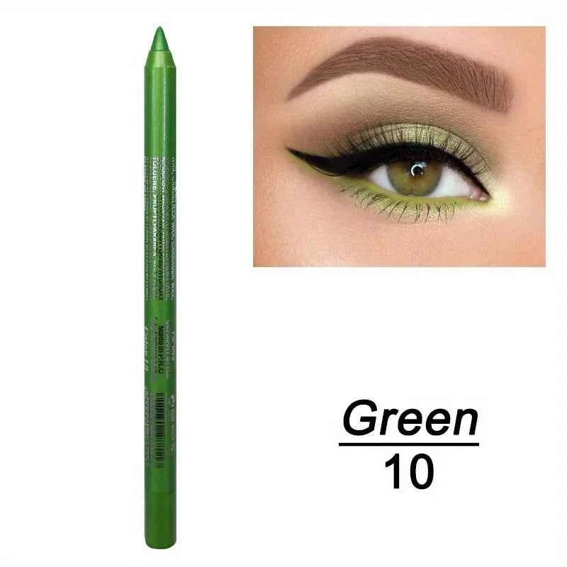 Waterproof Eyeliner Pencil in Black and Multicolor Options for Effortless Eye Makeup