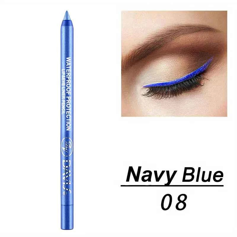 Waterproof Eyeliner Pencil in Black and Multicolor Options for Effortless Eye Makeup