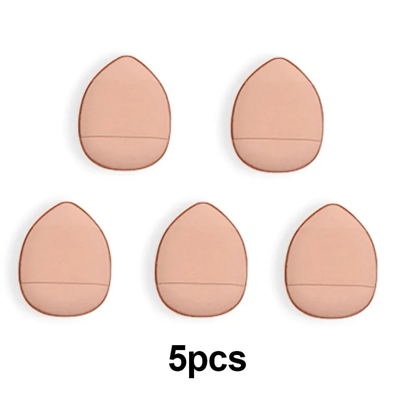 5/10Pcs Mini Makeup Sponge Applicator for Foundation, Concealer, and BB Cream – Small Air Cushion Powder Cosmetic Tools