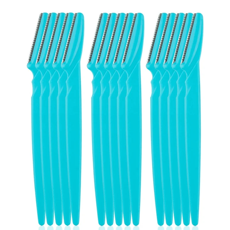 5/10/15Pcs Eyebrow Trimmer Makeup Tools for Safe Hair Removal and Eyebrow Shaping