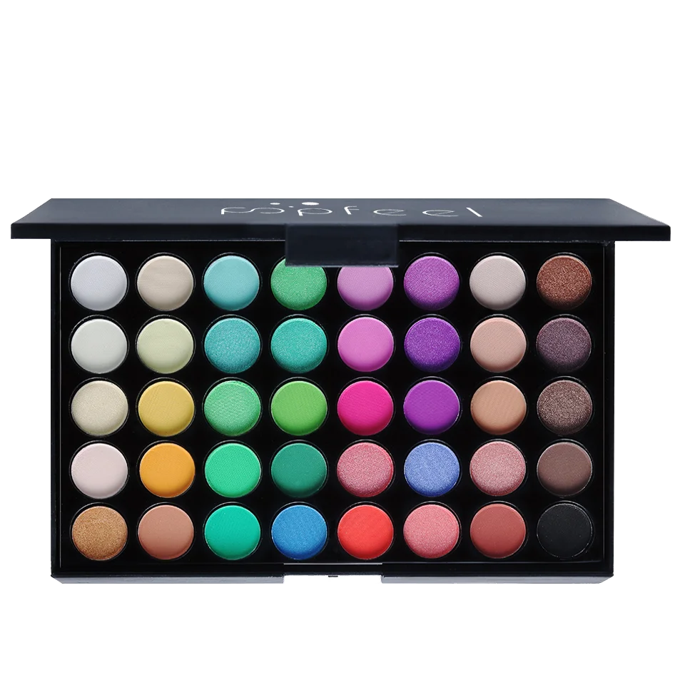 Eyeshadow Palette 40 Colors in Brown and Pink Shades - Allurra Store